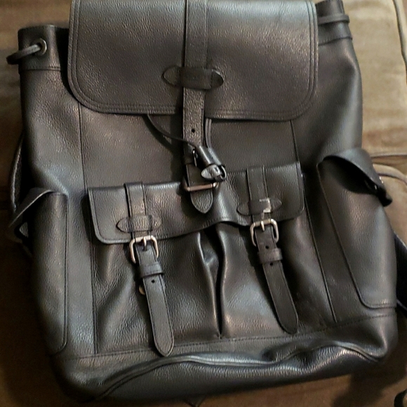 Hudson coach backpack(Black) - Picture 1 of 4